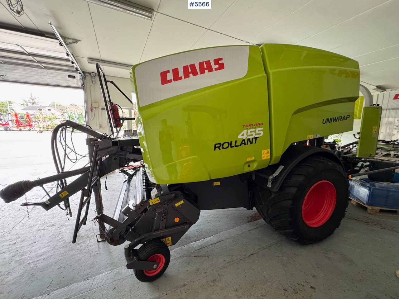 2019 Claas Rollant 455 Uniwrap - Oprema za prevrtanje i razlaganje: slika 5 2019 Claas Rollant 455 Uniwrap - Oprema za prevrtanje i razlaganje: slika 5