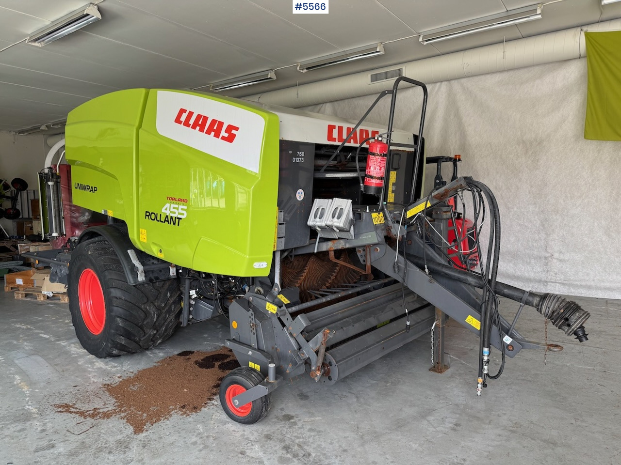2019 Claas Rollant 455 Uniwrap - Oprema za prevrtanje i razlaganje: slika 1 2019 Claas Rollant 455 Uniwrap - Oprema za prevrtanje i razlaganje: slika 1