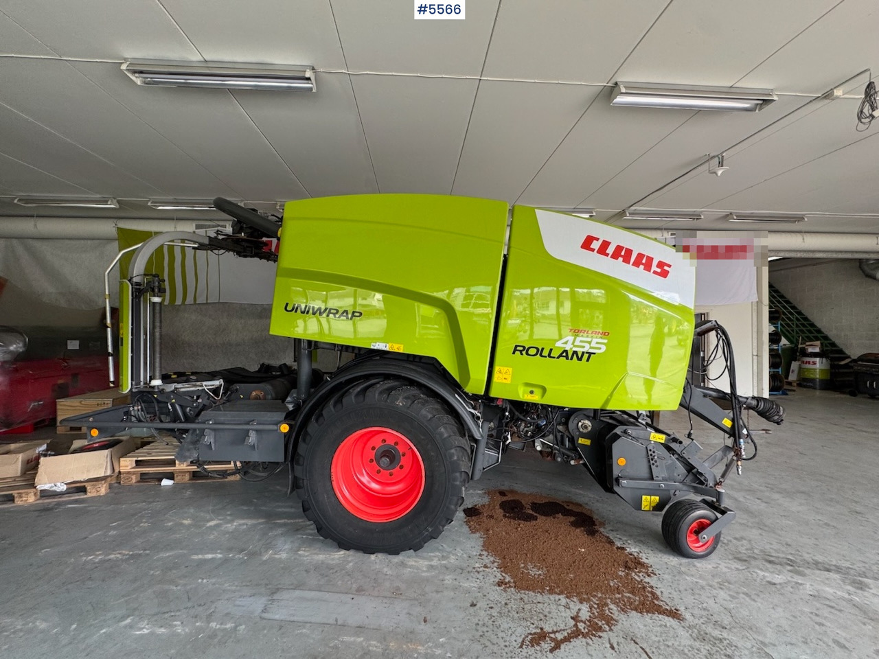 2019 Claas Rollant 455 Uniwrap - Oprema za prevrtanje i razlaganje: slika 2 2019 Claas Rollant 455 Uniwrap - Oprema za prevrtanje i razlaganje: slika 2