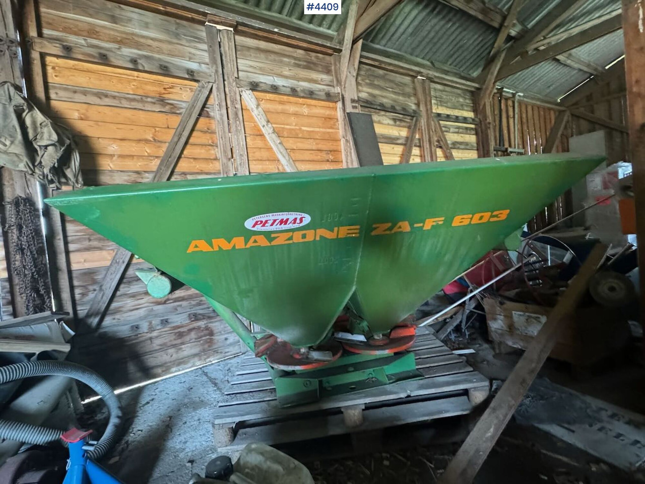Amazone ZA-F 603 Fertilizer spreader - Rasipač veštačkog đubriva: slika 1 Amazone ZA-F 603 Fertilizer spreader - Rasipač veštačkog đubriva: slika 1