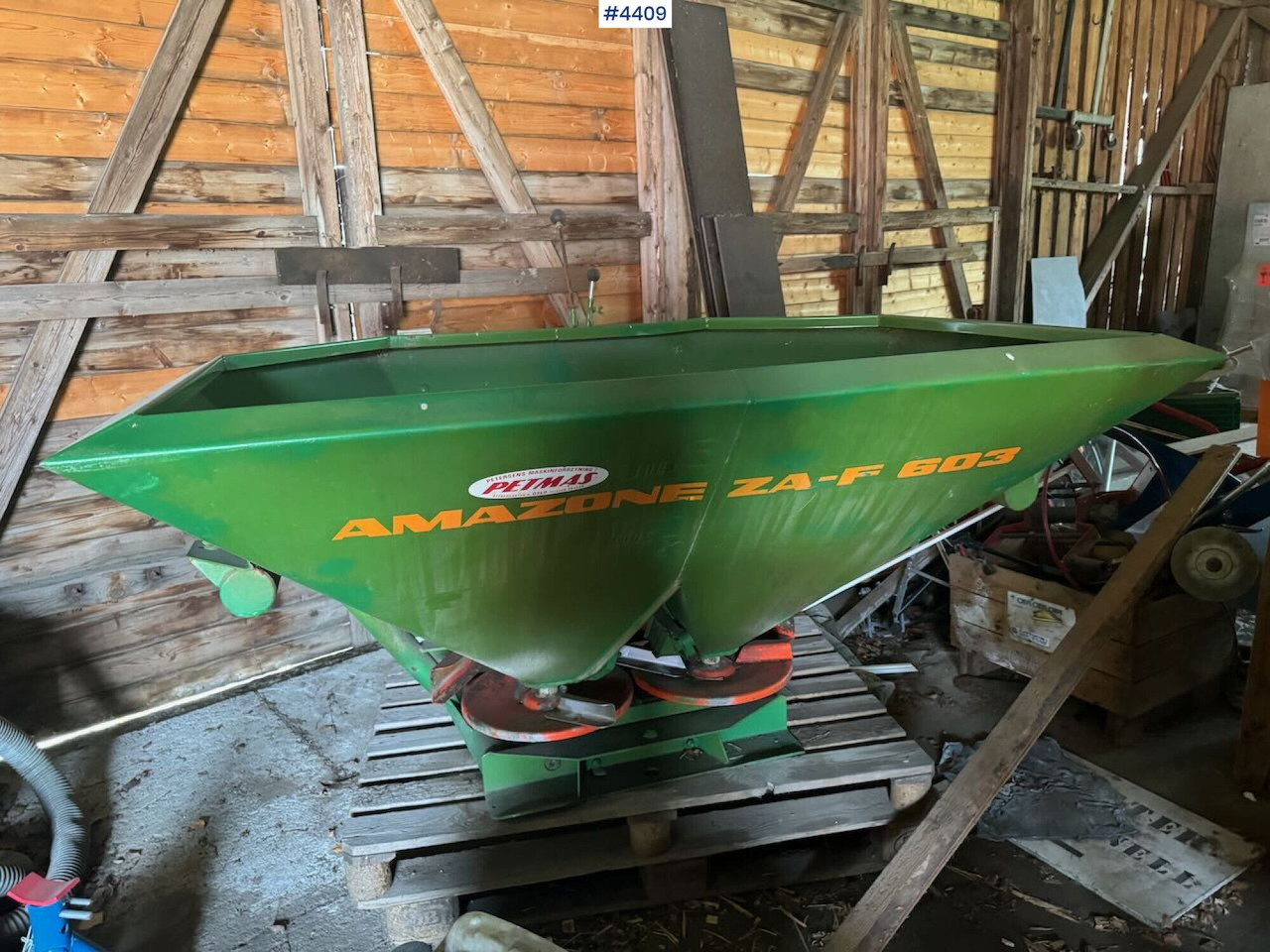 Amazone ZA-F 603 Fertilizer spreader - Rasipač veštačkog đubriva: slika 2 Amazone ZA-F 603 Fertilizer spreader - Rasipač veštačkog đubriva: slika 2