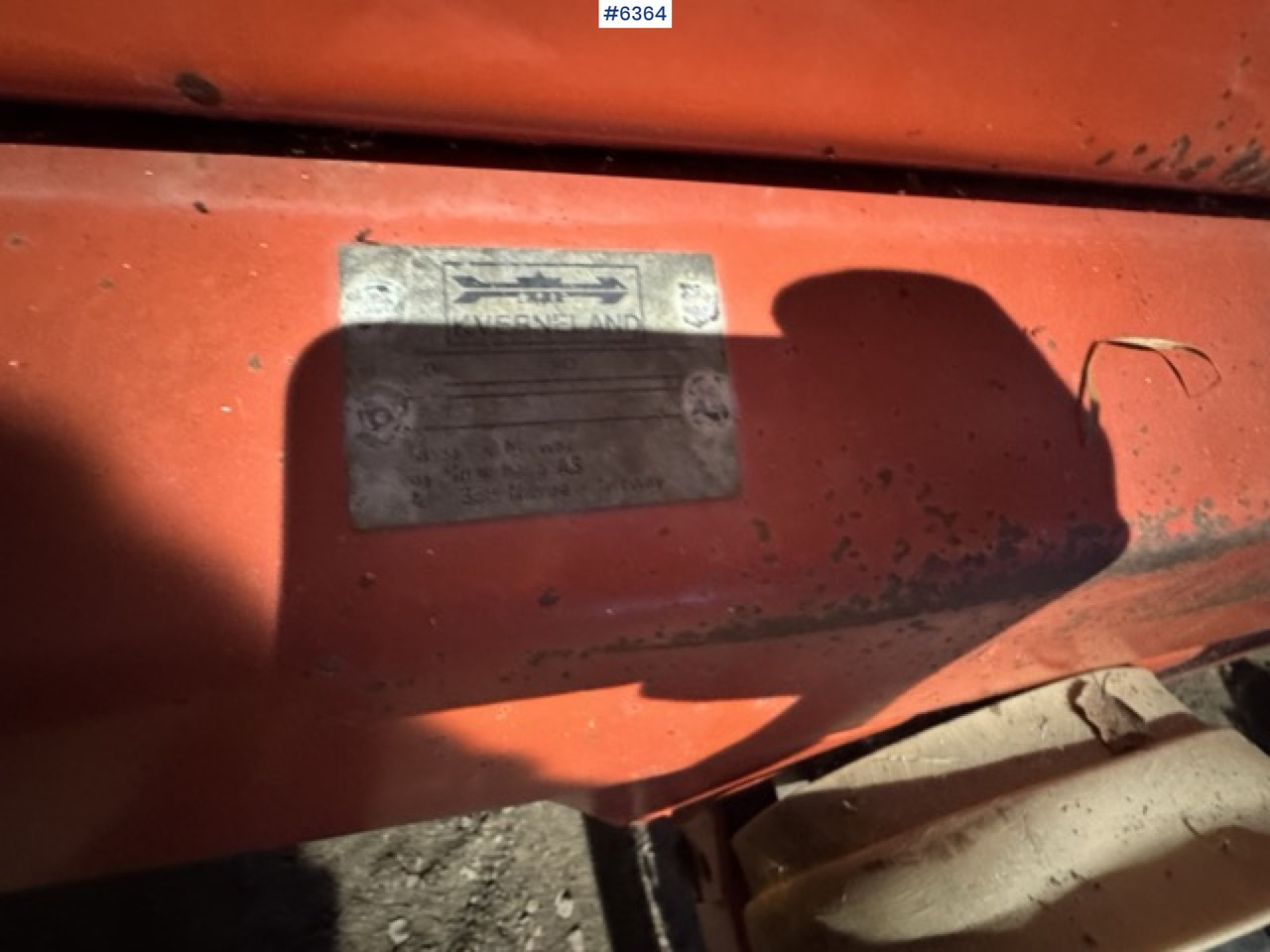 Oprema za prevrtanje i razlaganje Approx. 1990 Kverneland UN7000 unloading wagon: slika 19 Oprema za prevrtanje i razlaganje Approx. 1990 Kverneland UN7000 unloading wagon: slika 19