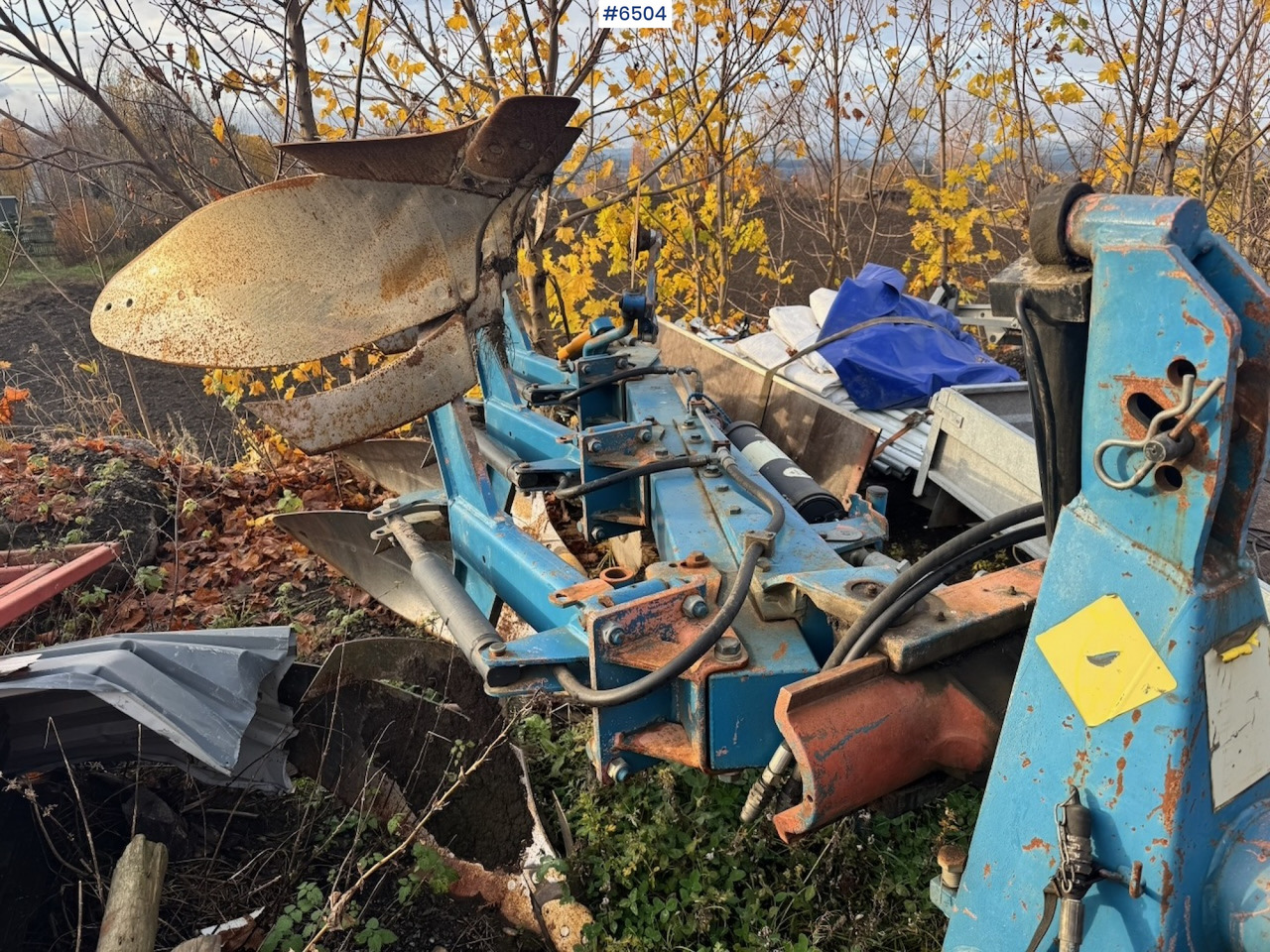 Approx. 1995 Øverum 3-furrow reversible plough - Oprema za obradu zemljišta: slika 2 Approx. 1995 Øverum 3-furrow reversible plough - Oprema za obradu zemljišta: slika 2