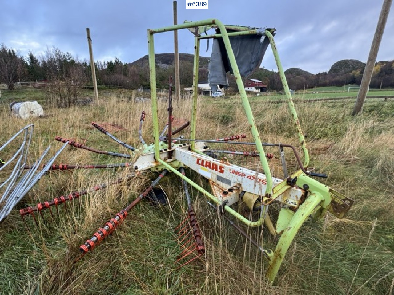 Claas Liner 470S - Oprema za prevrtanje i razlaganje: slika 1 Claas Liner 470S - Oprema za prevrtanje i razlaganje: slika 1