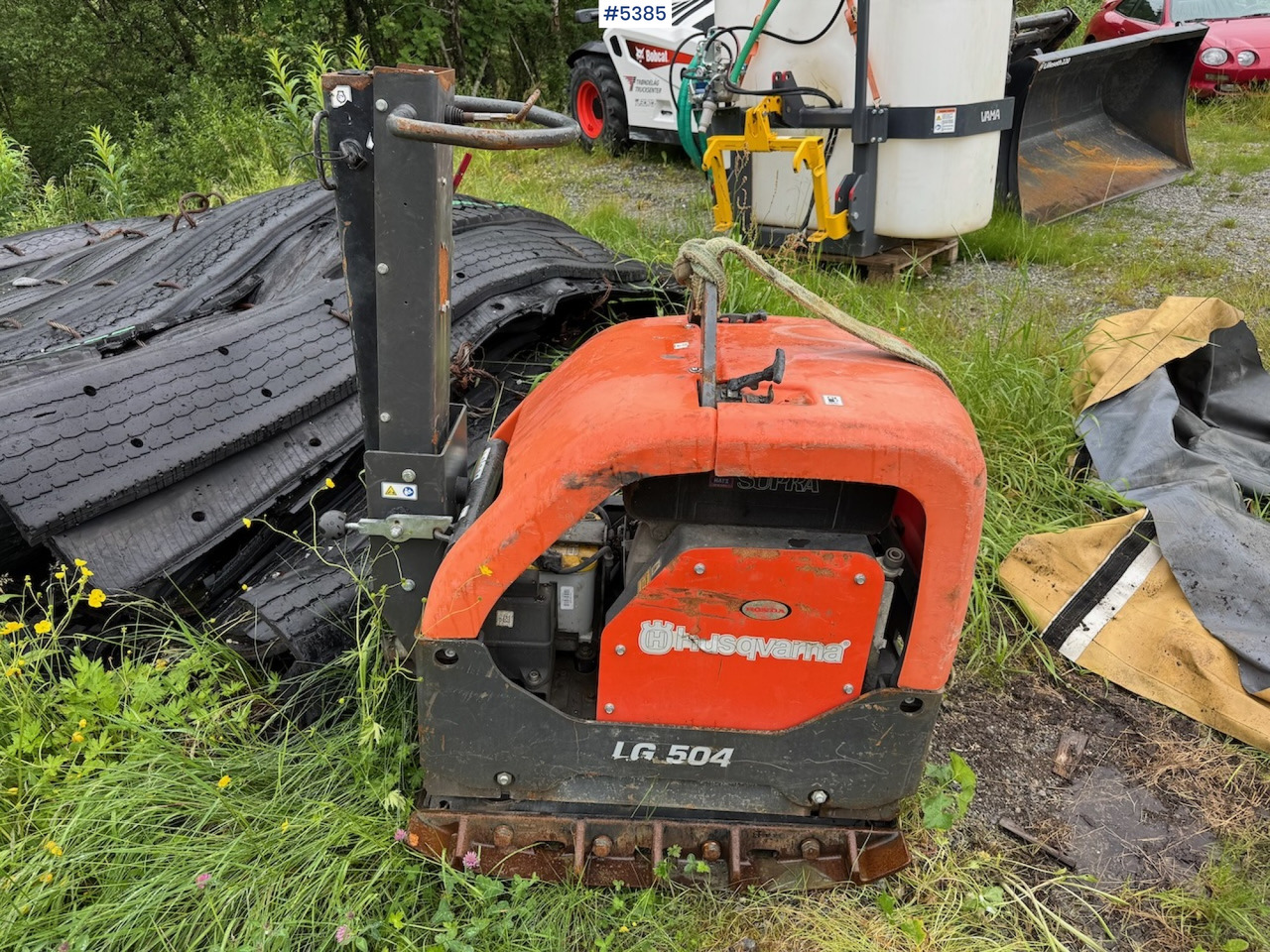 Husqvarna LG 504 Vibrating compactor. - Oprema za obradu zemljišta: slika 1 Husqvarna LG 504 Vibrating compactor. - Oprema za obradu zemljišta: slika 1