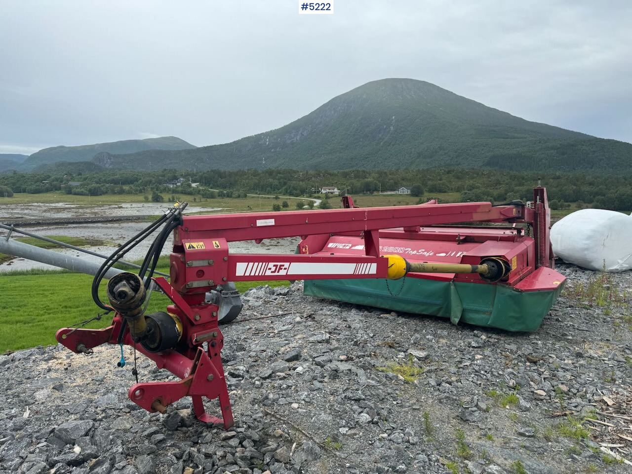 Oprema za prevrtanje i razlaganje JF GMS 2800 Forage Harvester: slika 1