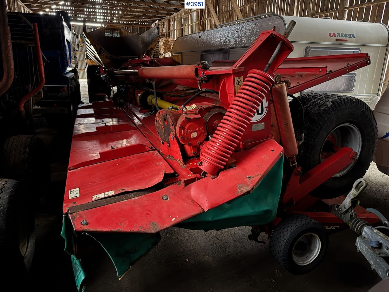 Kverneland Taarup 4040 C Mowing machine w/undercarriage - Oprema za prevrtanje i razlaganje: slika 5 Kverneland Taarup 4040 C Mowing machine w/undercarriage - Oprema za prevrtanje i razlaganje: slika 5