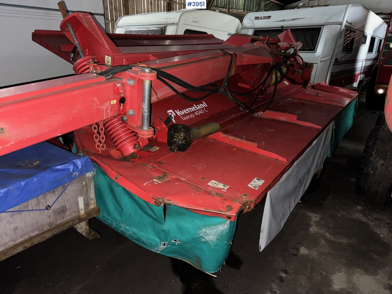 Kverneland Taarup 4040 C Mowing machine w/undercarriage - Oprema za prevrtanje i razlaganje: slika 3 Kverneland Taarup 4040 C Mowing machine w/undercarriage - Oprema za prevrtanje i razlaganje: slika 3