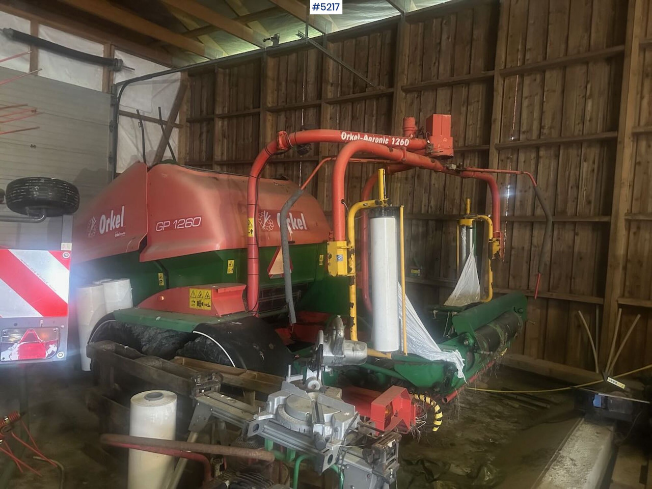 Orkel 1260 round baler - Oprema za prevrtanje i razlaganje: slika 2 Orkel 1260 round baler - Oprema za prevrtanje i razlaganje: slika 2