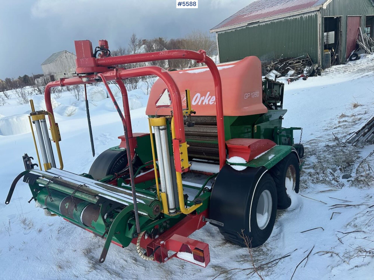 Orkel GP 1260 round baler – repair project - Oprema za prevrtanje i razlaganje: slika 4 Orkel GP 1260 round baler – repair project - Oprema za prevrtanje i razlaganje: slika 4