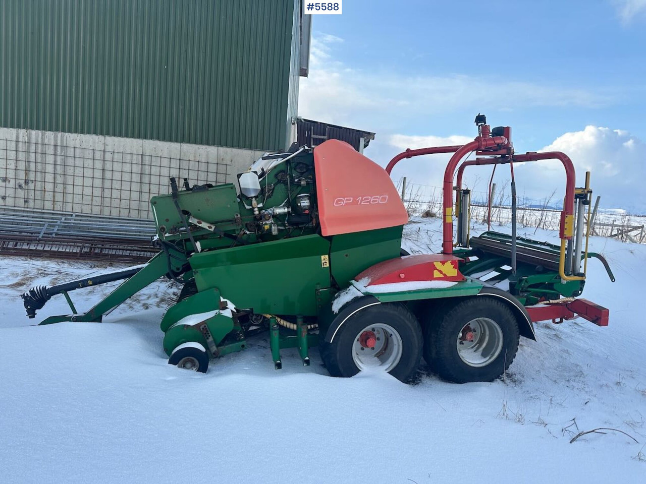 Orkel GP 1260 round baler – repair project - Oprema za prevrtanje i razlaganje: slika 2 Orkel GP 1260 round baler – repair project - Oprema za prevrtanje i razlaganje: slika 2