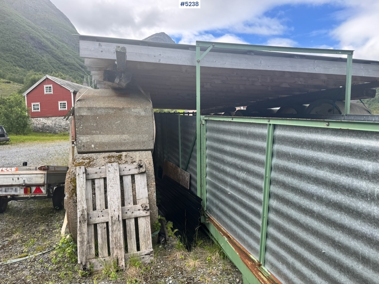 Silo with feed table and fans. Disassembled. - Oprema za stoku: slika 5 Silo with feed table and fans. Disassembled. - Oprema za stoku: slika 5