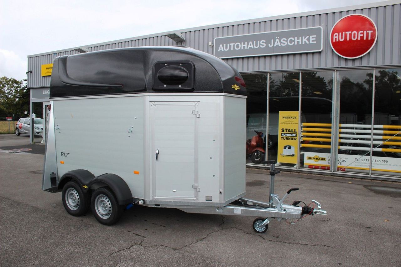 Humbaur Equitos Alu Plus 2400 Pferdeanhänger Sattelkamme - Prikolica za prevoz stoke: slika 1 Humbaur Equitos Alu Plus 2400 Pferdeanhänger Sattelkamme - Prikolica za prevoz stoke: slika 1