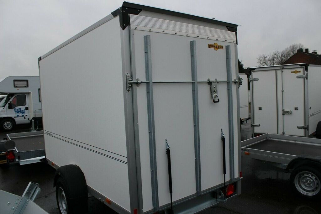 Humbaur HK 133015-18P Überfahrwand Kofferanhänger Koffer - Prikolica sa zatvorenim sandukom: slika 1 Humbaur HK 133015-18P Überfahrwand Kofferanhänger Koffer - Prikolica sa zatvorenim sandukom: slika 1
