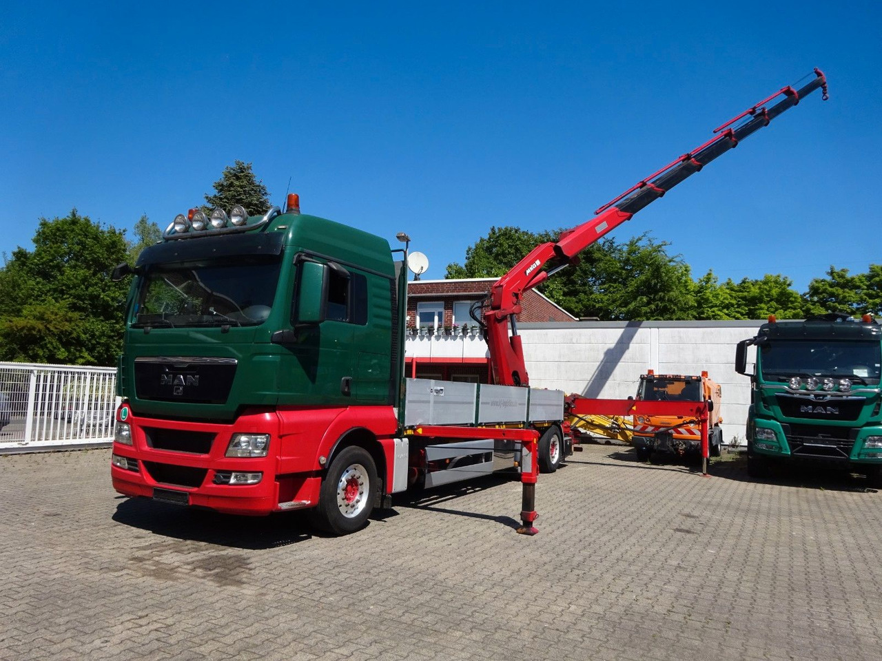 MAN 26.480 TGX + MKG HLK531 Kran +Lift-Lenkachse - Kamion sa tovarnim sandukom, Kamion sa dizalicom: slika 5 MAN 26.480 TGX + MKG HLK531 Kran +Lift-Lenkachse - Kamion sa tovarnim sandukom, Kamion sa dizalicom: slika 5
