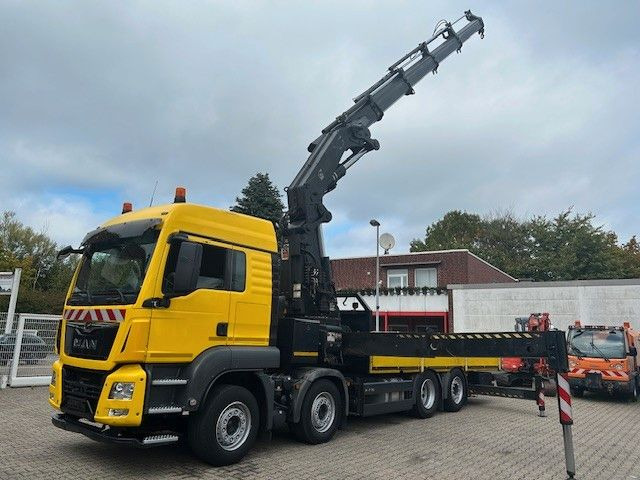 MAN 35.420 Pritsche + HIAB 700EP5 Kran 8x2 - Kamion sa dizalicom: slika 1 MAN 35.420 Pritsche + HIAB 700EP5 Kran 8x2 - Kamion sa dizalicom: slika 1