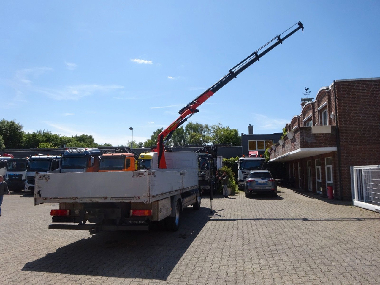 Mercedes-Benz 1222 Atego mit Palfinger PK8501 Kran 4x2 - Kamion sa tovarnim sandukom, Kamion sa dizalicom: slika 5 Mercedes-Benz 1222 Atego mit Palfinger PK8501 Kran 4x2 - Kamion sa tovarnim sandukom, Kamion sa dizalicom: slika 5