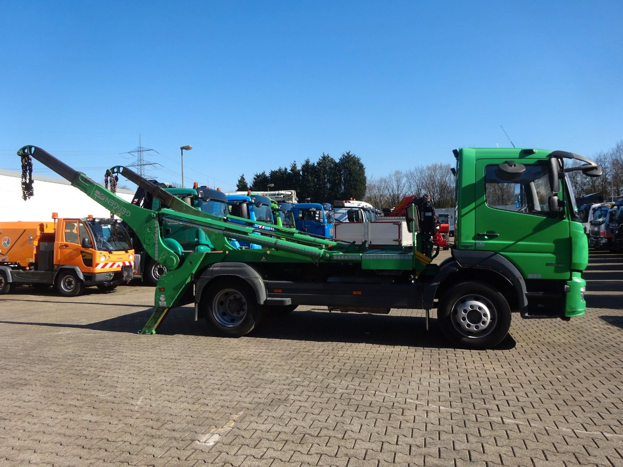 Mercedes-Benz 1530 Atego Gergen Absetzkipper 4x2 - Istovarivač: slika 5 Mercedes-Benz 1530 Atego Gergen Absetzkipper 4x2 - Istovarivač: slika 5