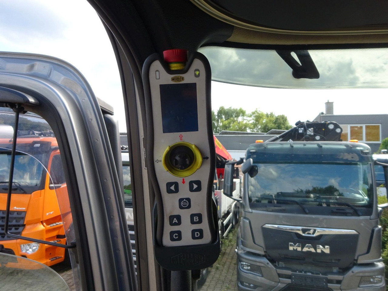 Kamion sa hidrauličnom kukom Mercedes-Benz 2545 Actros MEILLER Abroller +Lift-Lenkachse: slika 20
