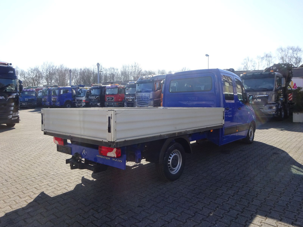 Mercedes-Benz Sprinter 314 CDI Pritsche Doppelkabiene 4x2 - Dostavno vozilo s ravnom platformom, Dostavno vozilo sa duplom kabinom: slika 5 Mercedes-Benz Sprinter 314 CDI Pritsche Doppelkabiene 4x2 - Dostavno vozilo s ravnom platformom, Dostavno vozilo sa duplom kabinom: slika 5