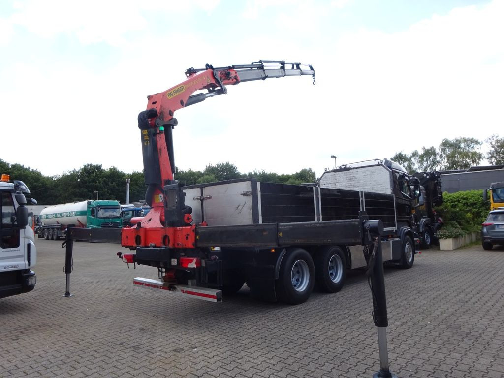Kamion sa dizalicom, Kamion sa tovarnim sandukom Scania R620 V8 Pritsche +  PALFINGER  22002EH Kran: slika 9