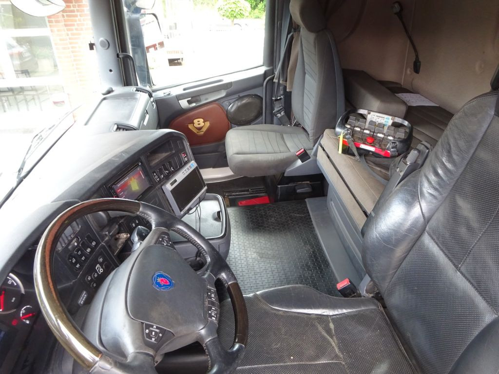 Kamion sa dizalicom, Kamion sa tovarnim sandukom Scania R620 V8 Pritsche +  PALFINGER  22002EH Kran: slika 16