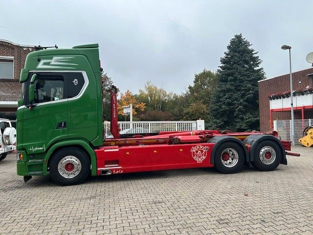 Scania S580 V8 MEILLER Abroller mit Lift+Lenkachse 6x2 - Kamion sa hidrauličnom kukom: slika 5 Scania S580 V8 MEILLER Abroller mit Lift+Lenkachse 6x2 - Kamion sa hidrauličnom kukom: slika 5