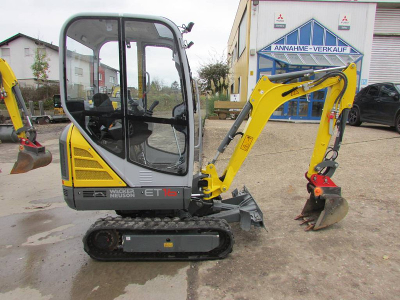 WACKER NEUSON ET 16 Minibagger 22.500 EUR hydr. Schnellwechsler - Mini bager: slika 1 WACKER NEUSON ET 16 Minibagger 22.500 EUR hydr. Schnellwechsler - Mini bager: slika 1