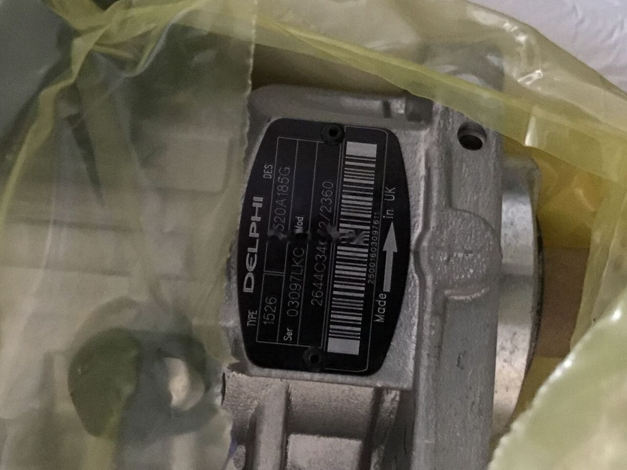 Delphi 2018 Cummins CUMMINS-CATERPILLAR - Pumpa za gorivo za Bager utovarivač: slika 3 Delphi 2018 Cummins CUMMINS-CATERPILLAR - Pumpa za gorivo za Bager utovarivač: slika 3