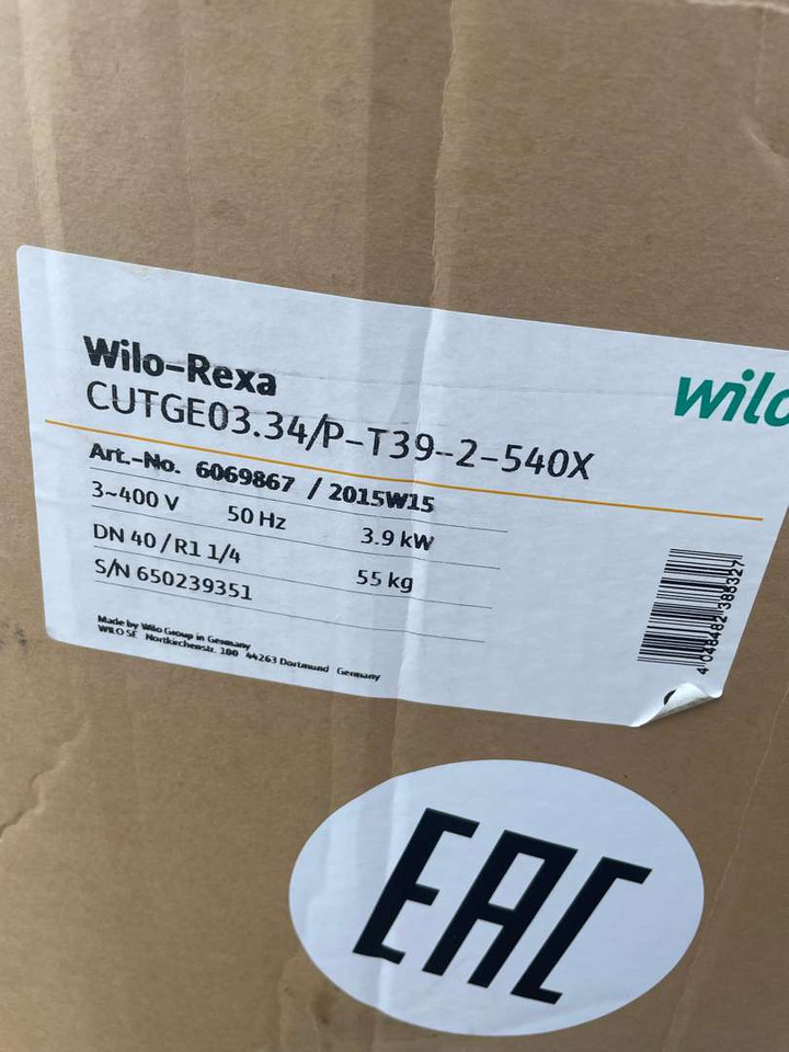 3 x Wilo-Rexa pumps with 2 x control-units - Instrument/ Oprema: slika 5 3 x Wilo-Rexa pumps with 2 x control-units - Instrument/ Oprema: slika 5