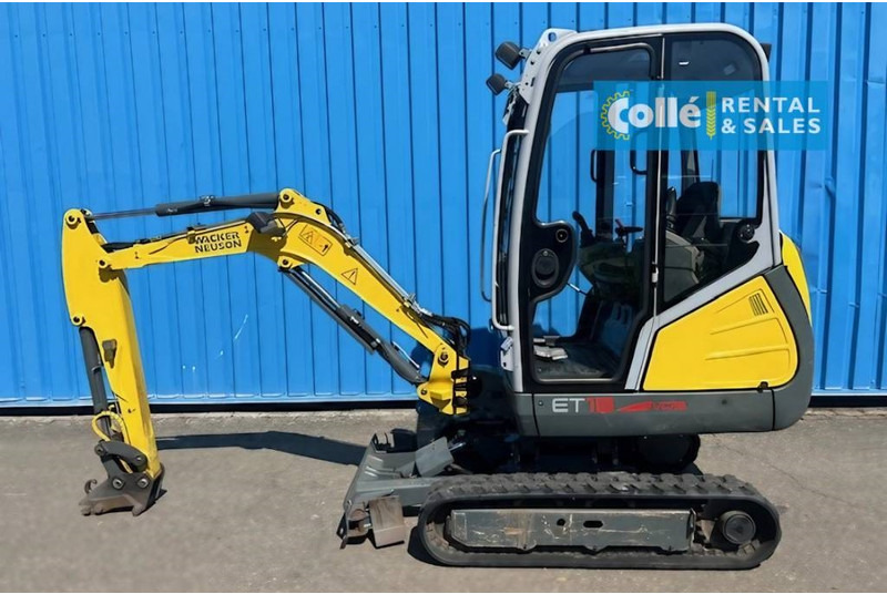 WACKER NEUSON ET 18 | 2018 - Bager guseničar: slika 3 WACKER NEUSON ET 18 | 2018 - Bager guseničar: slika 3
