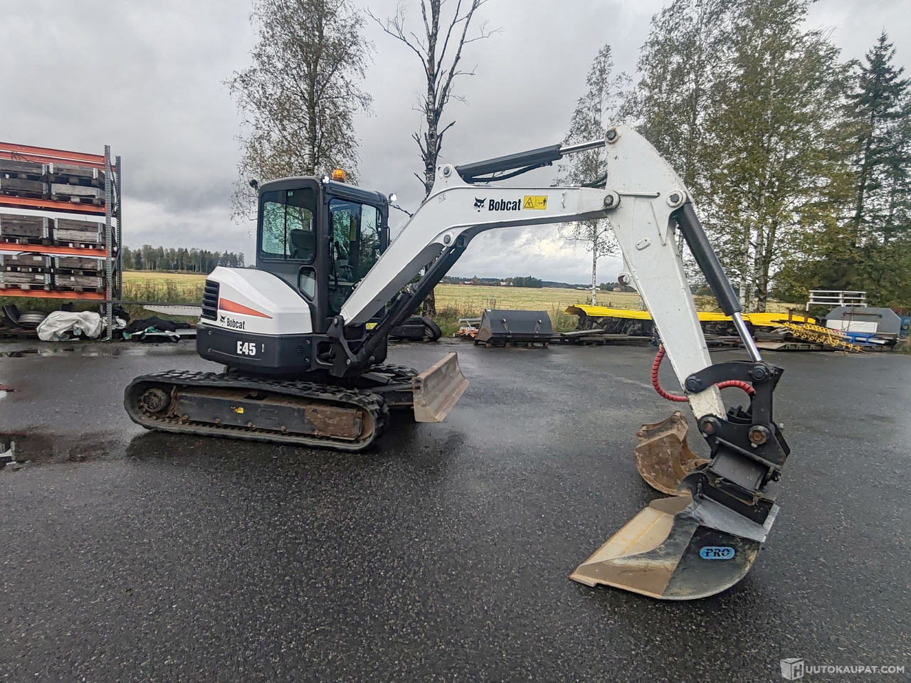 Bobcat E45 kaivinkone kahdella kauhalla, 1724H, 2021, Loimaa - Građevinska mašina: slika 2 Bobcat E45 kaivinkone kahdella kauhalla, 1724H, 2021, Loimaa - Građevinska mašina: slika 2