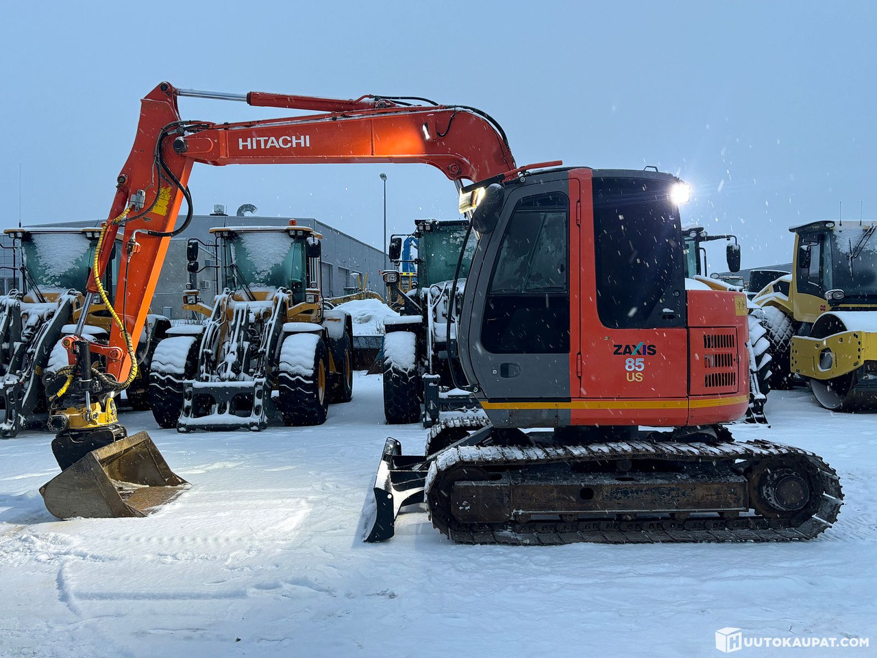 Hitachi Zaxis ZX85 with mono boom + Engcon. 2004. Tracked excavator, Tornio - Bager guseničar: slika 4 Hitachi Zaxis ZX85 with mono boom + Engcon. 2004. Tracked excavator, Tornio - Bager guseničar: slika 4