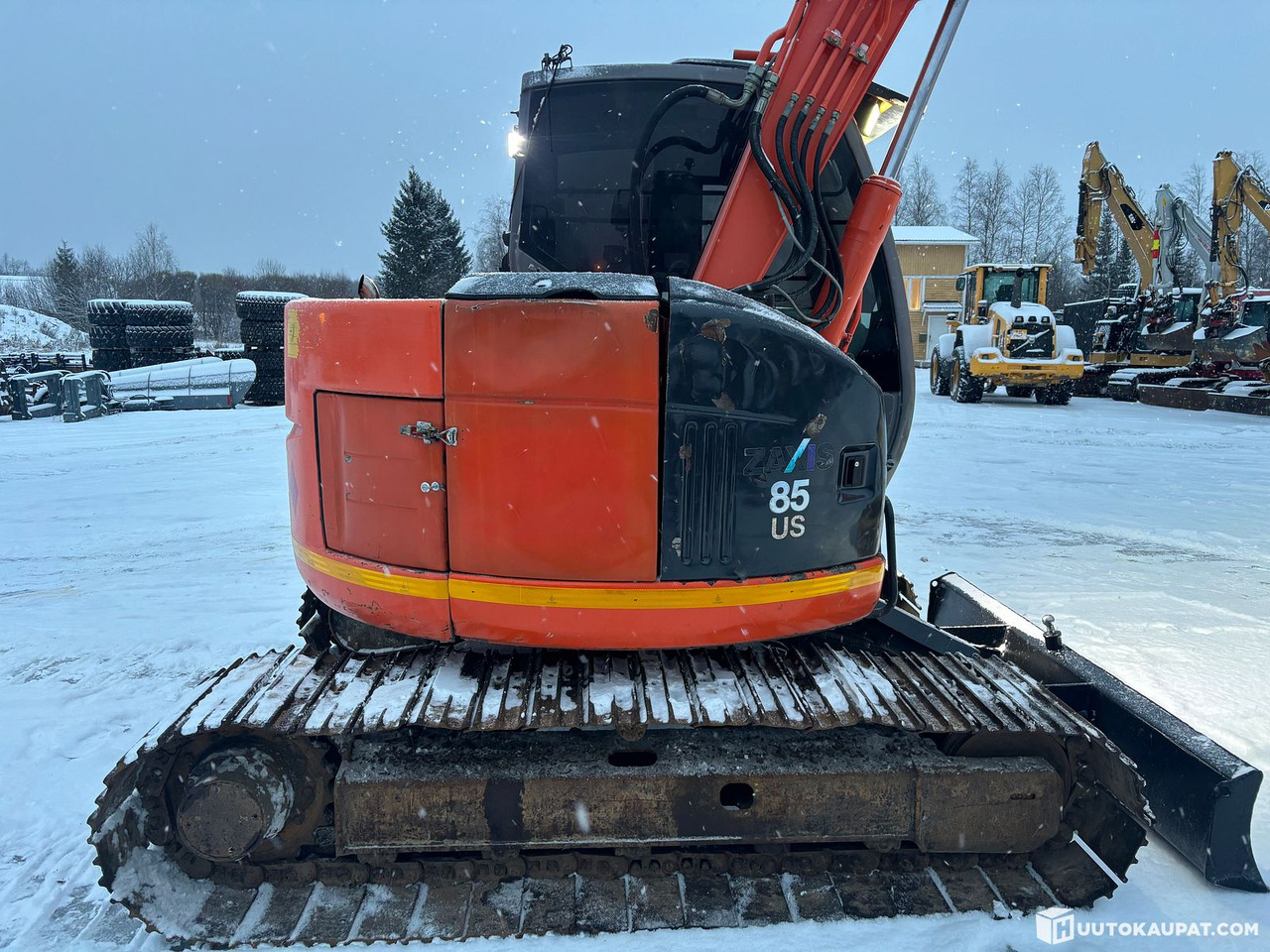 Hitachi Zaxis ZX85 with mono boom + Engcon. 2004. Tracked excavator, Tornio - Bager guseničar: slika 5 Hitachi Zaxis ZX85 with mono boom + Engcon. 2004. Tracked excavator, Tornio - Bager guseničar: slika 5