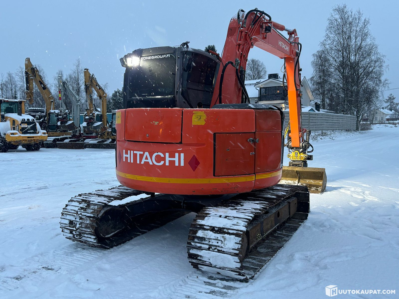 Hitachi Zaxis ZX85 with mono boom + Engcon. 2004. Tracked excavator, Tornio - Bager guseničar: slika 3 Hitachi Zaxis ZX85 with mono boom + Engcon. 2004. Tracked excavator, Tornio - Bager guseničar: slika 3
