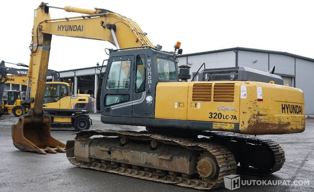 Hyundai R 320 LC-7A, 2009, 18 760 h Kaivinkone, Humppila - Bager guseničar: slika 1 Hyundai R 320 LC-7A, 2009, 18 760 h Kaivinkone, Humppila - Bager guseničar: slika 1