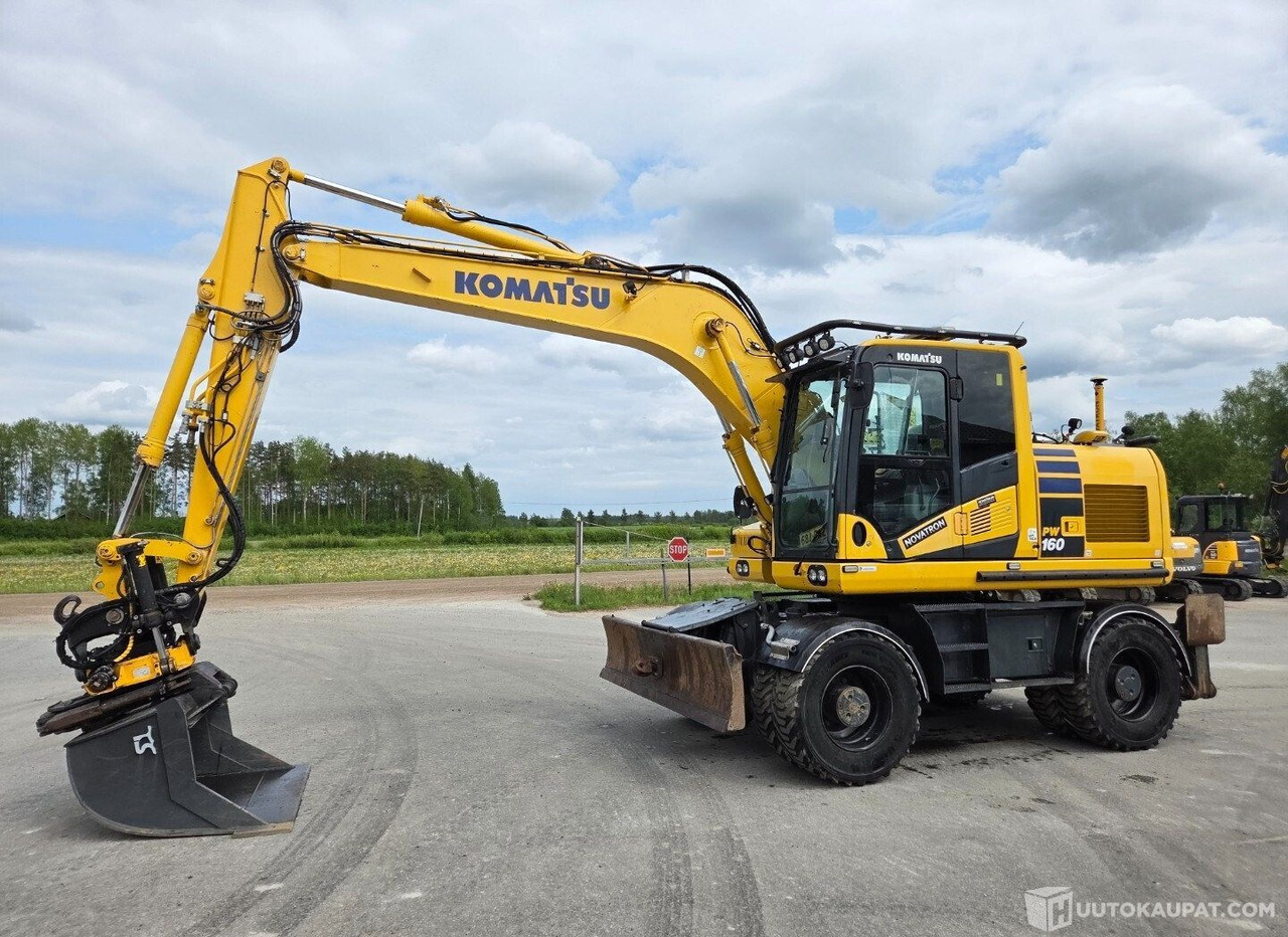 Komatsu PW160-11, 2019, Diesel, 9 450 h, Honkajoki - Bager točkaš: slika 1 Komatsu PW160-11, 2019, Diesel, 9 450 h, Honkajoki - Bager točkaš: slika 1