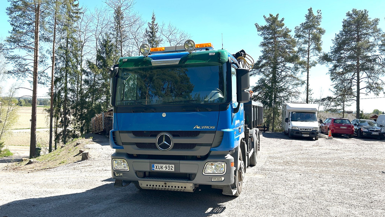 Kuorma-auto Mercedes-Benz Actros 2532, vm. 2009, kympitetty pilkki ja vaijerilaitteet, Lieto - Kamion sa hidrauličnom kukom, Kamion sa dizalicom: slika 2 Kuorma-auto Mercedes-Benz Actros 2532, vm. 2009, kympitetty pilkki ja vaijerilaitteet, Lieto - Kamion sa hidrauličnom kukom, Kamion sa dizalicom: slika 2