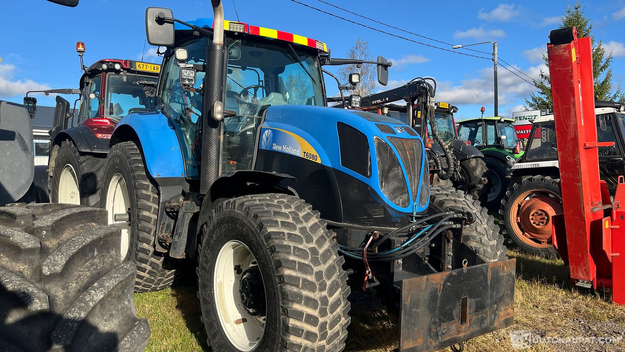 New Holland 6080, 2010, 9 000 h, AURAUSVARUSTUS, Kouvola - Traktor: slika 1 New Holland 6080, 2010, 9 000 h, AURAUSVARUSTUS, Kouvola - Traktor: slika 1