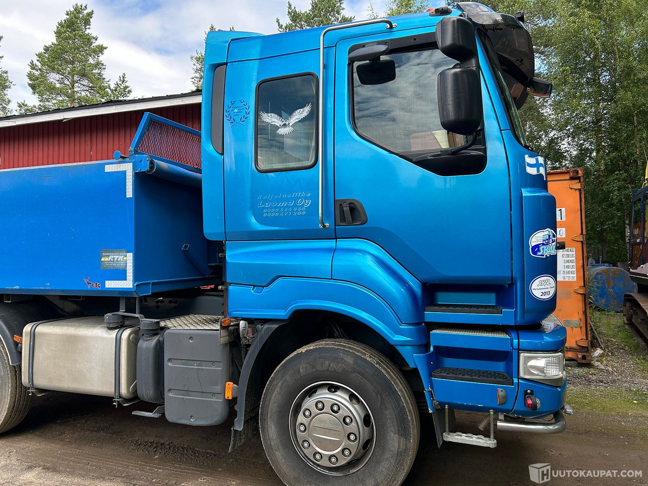 Sisu R500E 13M & Jyki 4-akselinen kasettiyhdistelmä, 2008, Kauhava - Istovarivač: slika 4 Sisu R500E 13M & Jyki 4-akselinen kasettiyhdistelmä, 2008, Kauhava - Istovarivač: slika 4