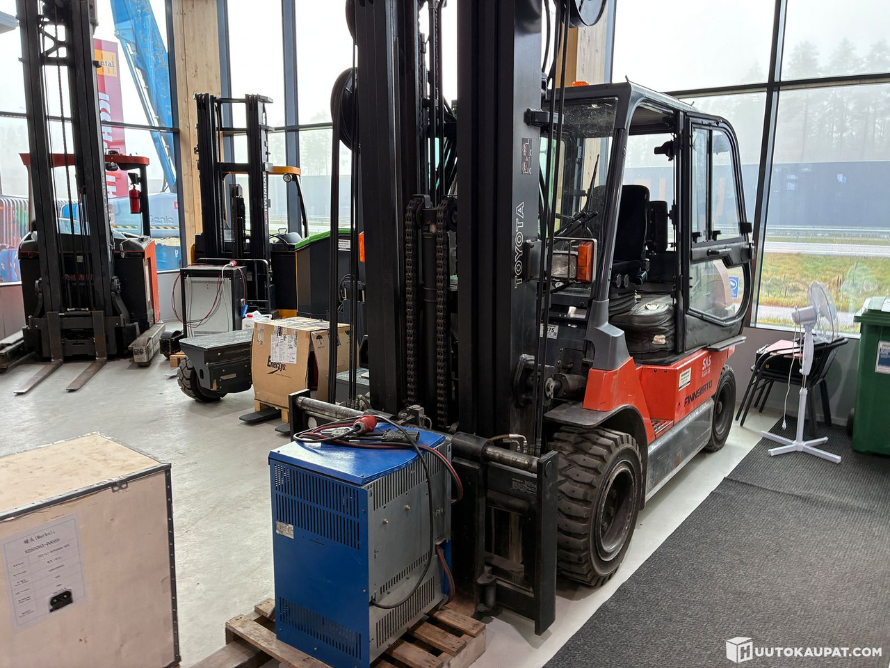 Toyota 7 FB MF 50, 2007 Electric forklift, Lieto - Električni viljuškar: slika 3 Toyota 7 FB MF 50, 2007 Electric forklift, Lieto - Električni viljuškar: slika 3