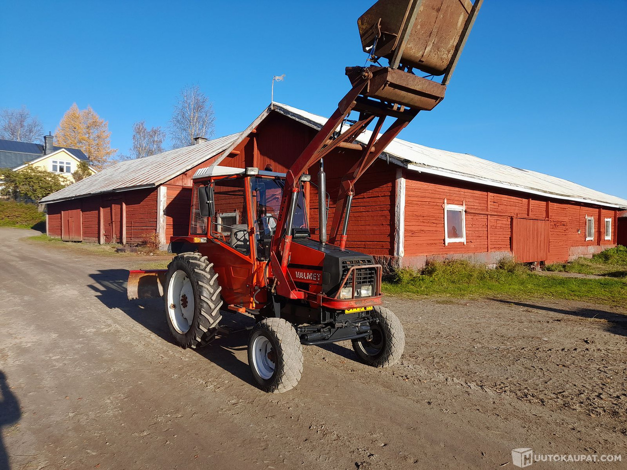 Traktori Valmet 504 1984 etukuormaajalla. Katso videot! MTK25, Forssa - Traktor: slika 1 Traktori Valmet 504 1984 etukuormaajalla. Katso videot! MTK25, Forssa - Traktor: slika 1