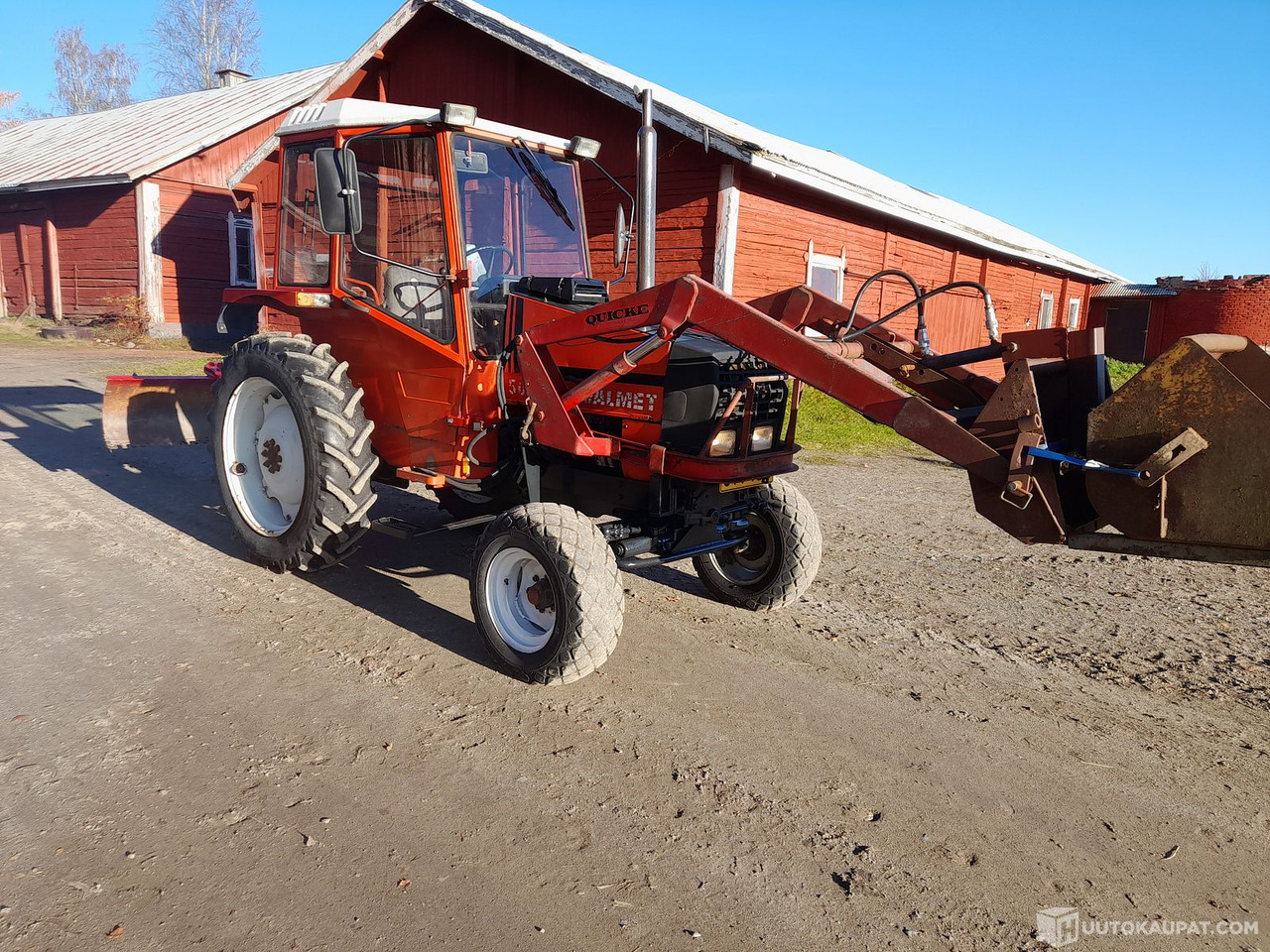 Traktori Valmet 504 1984 etukuormaajalla. Katso videot! MTK25, Forssa - Traktor: slika 2 Traktori Valmet 504 1984 etukuormaajalla. Katso videot! MTK25, Forssa - Traktor: slika 2