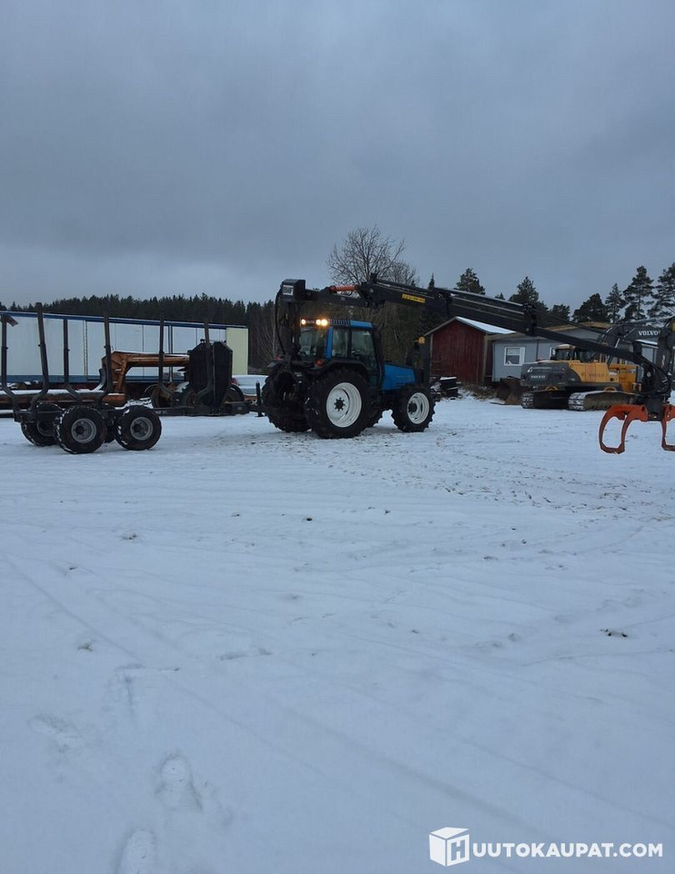 Valmet 6800 + PMF 850 crane + trailer BMF 9T, Leppävirta - Traktor: slika 5 Valmet 6800 + PMF 850 crane + trailer BMF 9T, Leppävirta - Traktor: slika 5