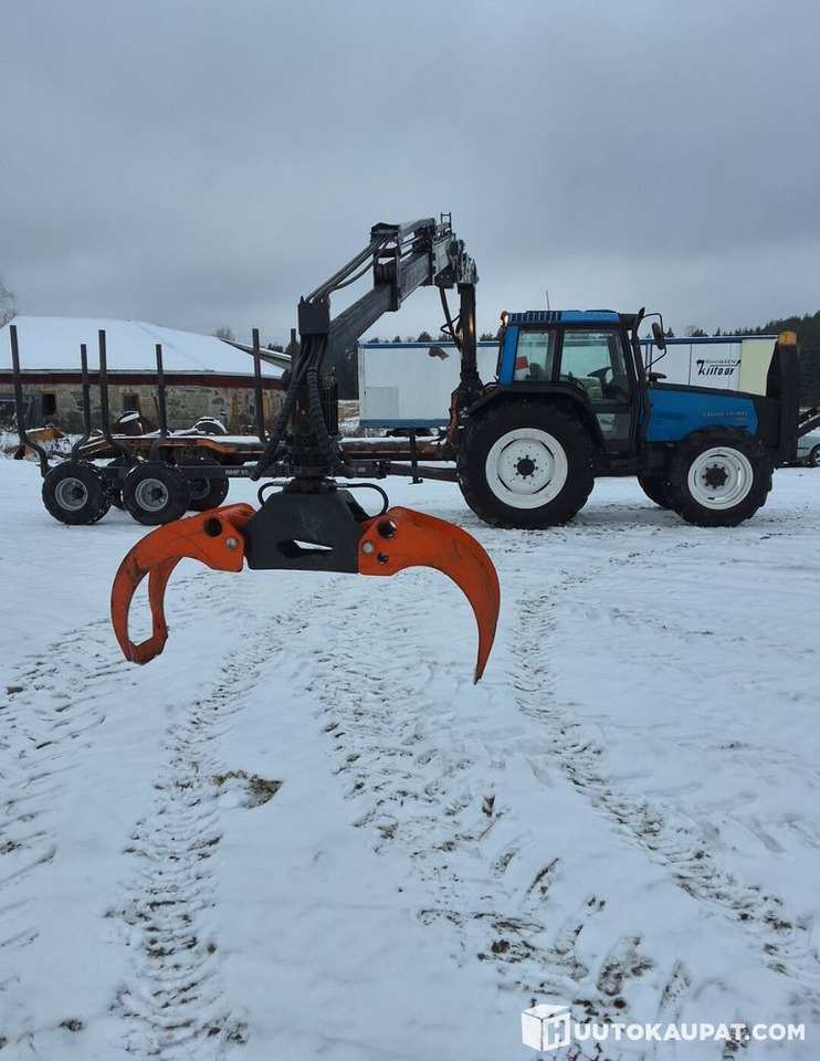 Valmet 6800 + PMF 850 crane + trailer BMF 9T, Leppävirta - Traktor: slika 3 Valmet 6800 + PMF 850 crane + trailer BMF 9T, Leppävirta - Traktor: slika 3