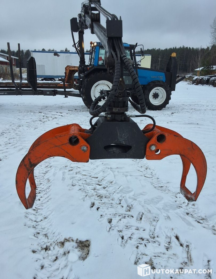 Valmet 6800 + PMF 850 crane + trailer BMF 9T, Leppävirta - Traktor: slika 4 Valmet 6800 + PMF 850 crane + trailer BMF 9T, Leppävirta - Traktor: slika 4