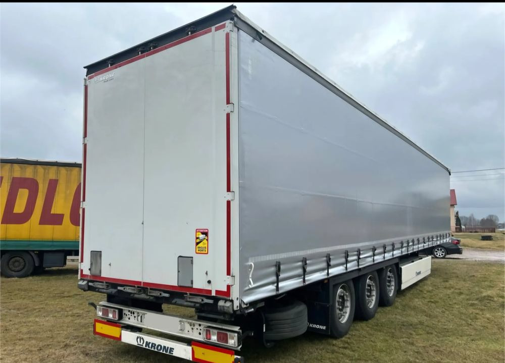 Krone STANDARD 2021 podnoszona oś OPONY 70% / STAN BARDZO DOBRY / OD PIERWSZEGO WŁAŚCICIELA / PALECIARA / TOP / sprowadzona z Niemiec !! - Poluprikolica sa ceradom: slika 1 Krone STANDARD 2021 podnoszona oś OPONY 70% / STAN BARDZO DOBRY / OD PIERWSZEGO WŁAŚCICIELA / PALECIARA / TOP / sprowadzona z Niemiec !! - Poluprikolica sa ceradom: slika 1