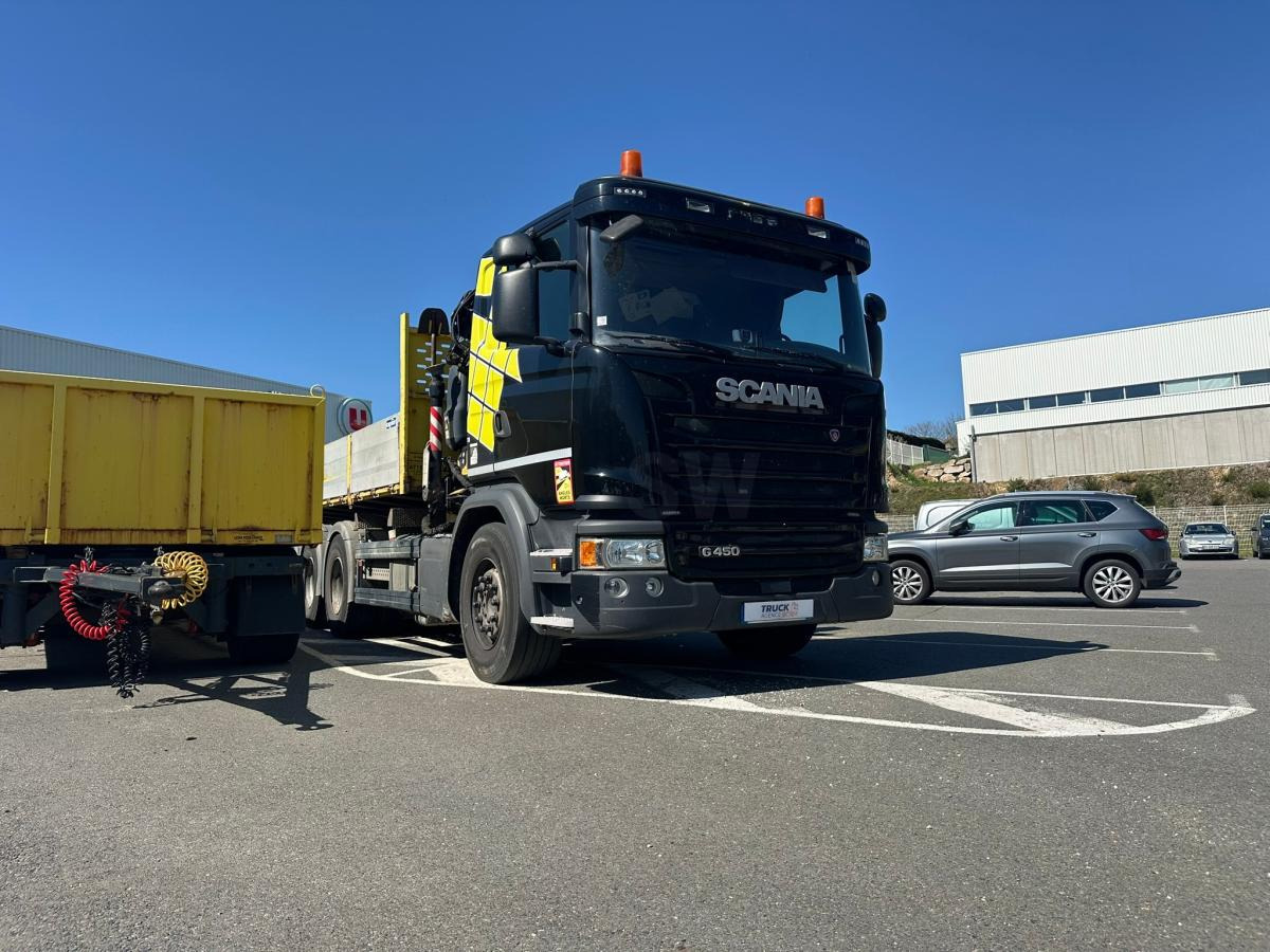 Scania G 450 - Kamion sa tovarnim sandukom, Kamion sa dizalicom: slika 2 Scania G 450 - Kamion sa tovarnim sandukom, Kamion sa dizalicom: slika 2