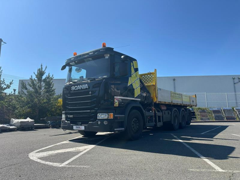 Scania G 450 - Kamion sa tovarnim sandukom, Kamion sa dizalicom: slika 1 Scania G 450 - Kamion sa tovarnim sandukom, Kamion sa dizalicom: slika 1