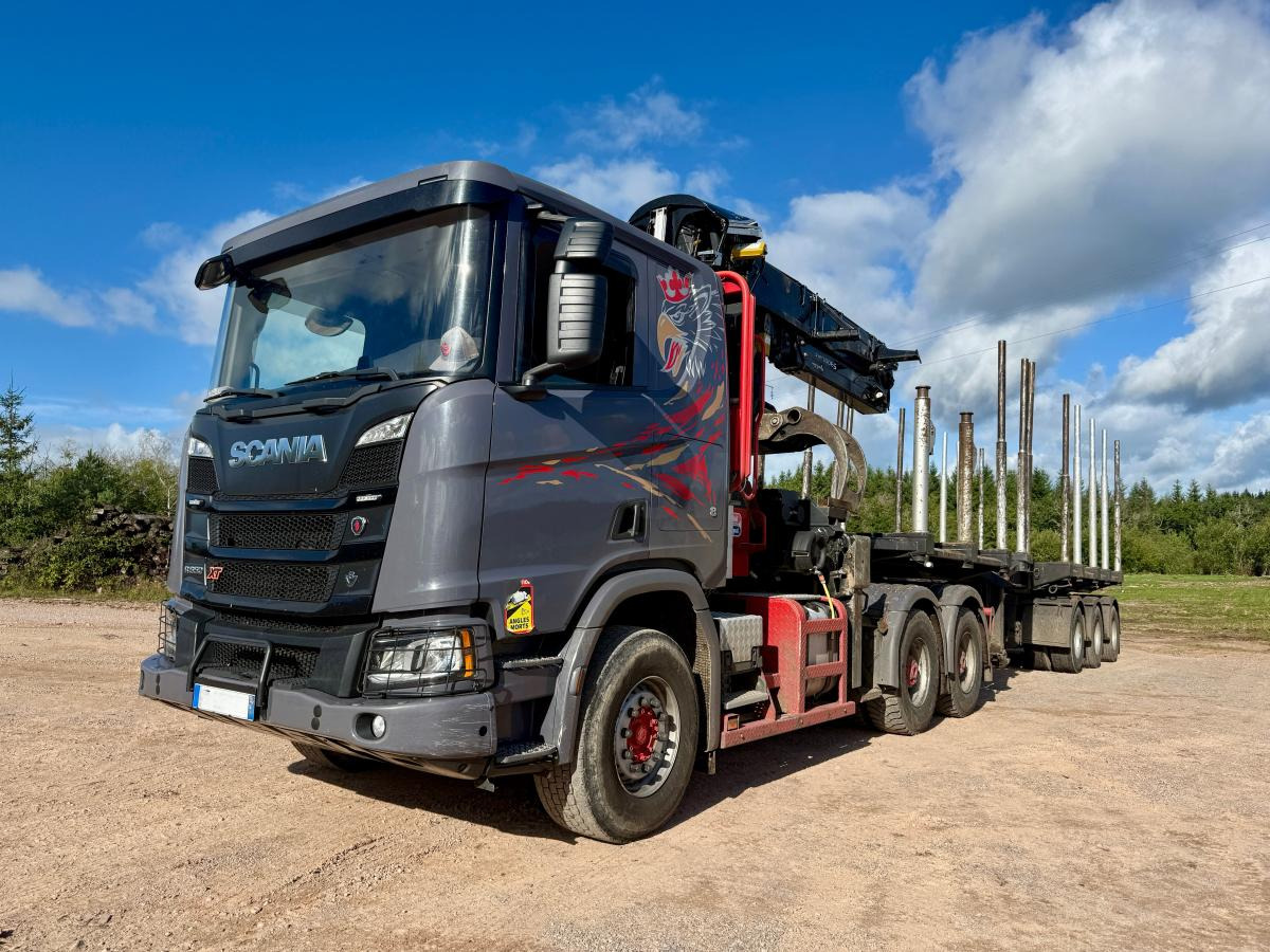 Scania R 650 A6x4HA V8 GRUE PALFINGER EPSILON S300L98 HPLS - Tegljač: slika 3 Scania R 650 A6x4HA V8 GRUE PALFINGER EPSILON S300L98 HPLS - Tegljač: slika 3